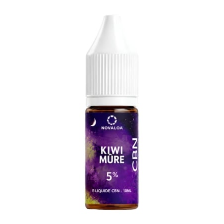 E-liquides CBD Sommeil Kiwi Mûre Cassis 10 ml 5 & 10 % CBN – Novaloa pas cher