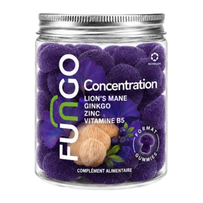 Gummies Concentration Fungo - Novaloa
