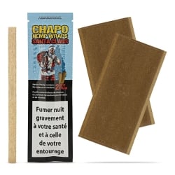 Pack 2 feuilles Blunt Santa Claus Coca - Chapo Hemp Wraps