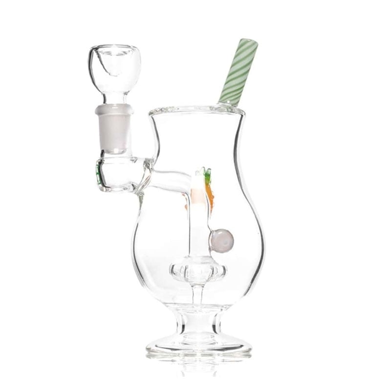 Bong Pina Colada en verre 20 cm - Hemper