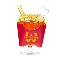 Bong French Fries en verre - Hemper