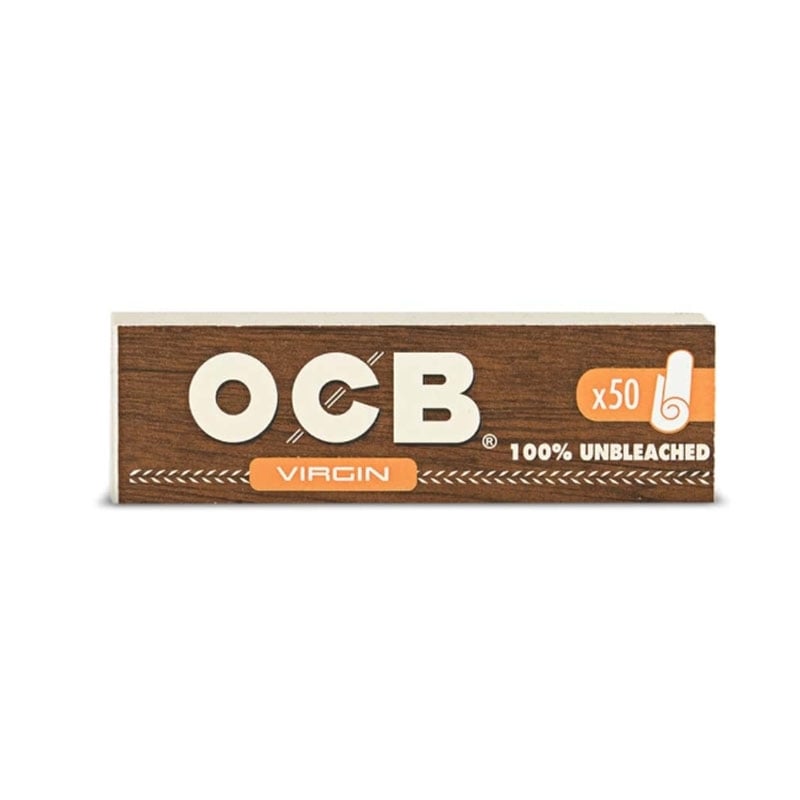 50 filtres perforés non blanchis Virgin - OCB