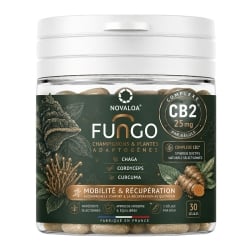 Gélules Confort Musculaire Fungo CB2 - Novaloa