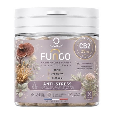 Gélules Anti-Stress Fungo CB2 - Novaloa