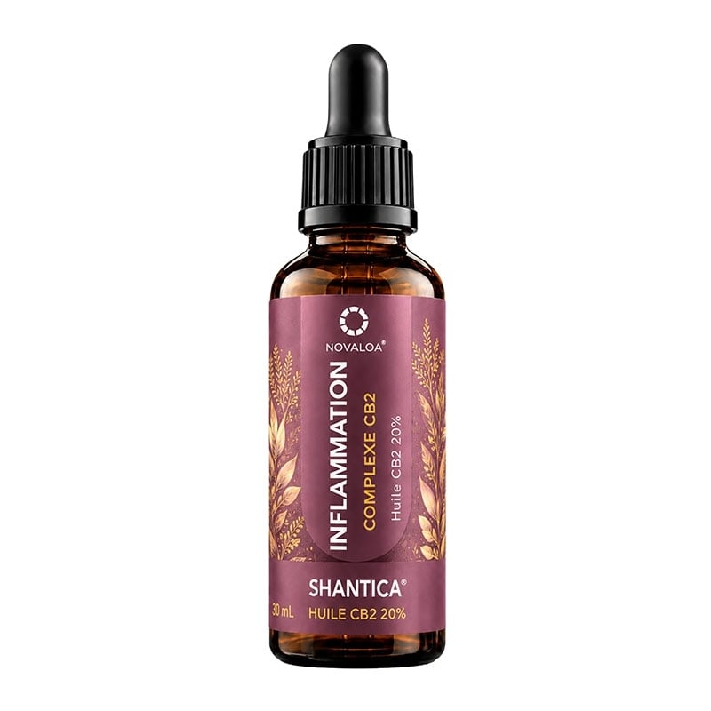 Huile Inflammation 40 % Complexe CB2 - Novaloa