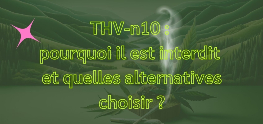 THV-n10 : pourquoi il est interdit et quelles alternatives choisir ?
